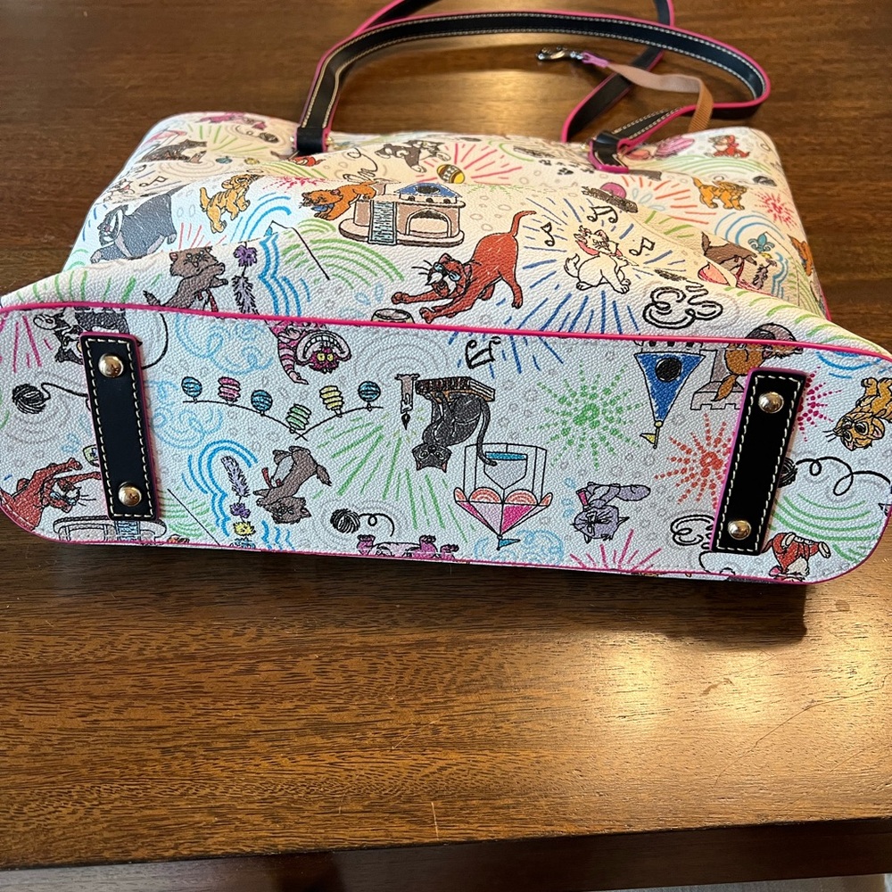 Dooney & Bourke Disney Cats Cartoon Print Tote - Picture 3 of 7